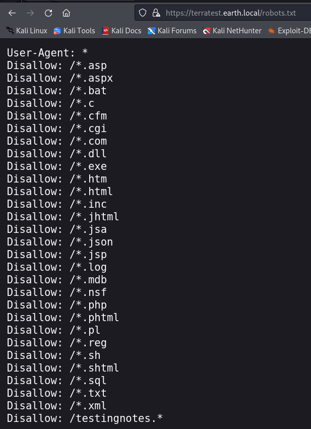robot.txt